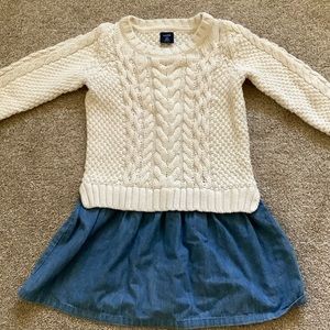 Baby Gap 4T sweater dress